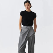 Straight - leg Suit Pants For Women