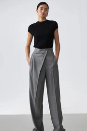 Straight - leg Suit Pants For Women