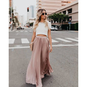 Women’s Casual Maxi Skirt – High Waist Long Skirt for Everyday Fashion