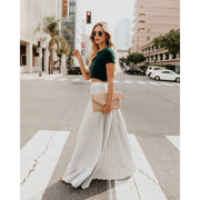 Women’s Casual Maxi Skirt – High Waist Long Skirt for Everyday Fashion