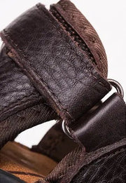 Summer leather sandals men Breathable leisure male non - slip sandals