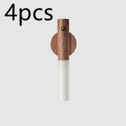 Auto LED USB Magnetic Wood Wireless motion sensor Night Light