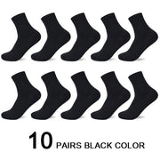 Bamboo Fiber Men Socks Business Breathable Male