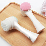 Rechargeable Beauty Skin Care Cleansing Brush – Pink White, gentle exfoliation tool for skin renewal