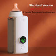 Portable Wireless Baby Bottle Warmer – USB Rechargeable, Constant Temperature Heating Sleeve