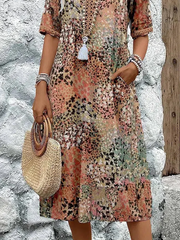 Jessie | Vibrating Midi Dress
