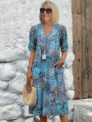 Jessie | Vibrating Midi Dress