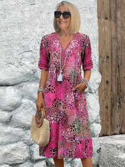 Jessie | Vibrating Midi Dress