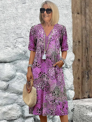 Jessie | Vibrating Midi Dress