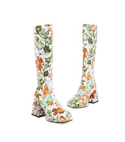 Fashion Ladies Square Toe Knee - High Ankle Boots – Stylish & Comfortable | Retail Flare
