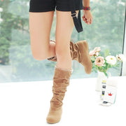 Lace Frosted Ladies Flat Boots – Stylish & Comfortable Footwear | Retail Flare