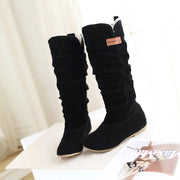 Lace Frosted Ladies Flat Boots – Stylish & Comfortable Footwear | Retail Flare
