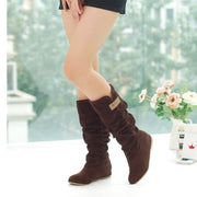 Lace Frosted Ladies Flat Boots – Stylish & Comfortable Footwear | Retail Flare