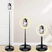 LED Anchor Beauty Selfie Bracket – Foldable stand with sturdy plastic design for stability