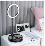 LED Anchor Beauty Selfie Bracket – Adjustable LED lighting stand for selfies and streaming