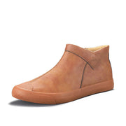 Men’s High Top English Leather Casual Shoes
