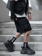 Men's Urban Cargo Shorts with Multiple Pockets