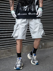 Men's Urban Cargo Shorts with Multiple Pockets