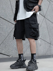 Men's Urban Cargo Shorts with Multiple Pockets