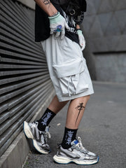 Men's Urban Cargo Shorts with Multiple Pockets
