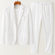 Carter™ | Linen Blend Suit Set