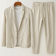 Carter™ | Linen Blend Suit Set