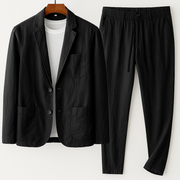 Carter™ | Linen Blend Suit Set
