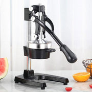Simple Hand Cast - Iron Stainless - Steel Juicer | Heavy - Duty Manual Press
