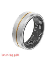 Smart Ring For Men Women Heart Rate Blood Oxygen Monitoring Multi Sports Modes IP68 Waterproof Smart Rings For Android IOS