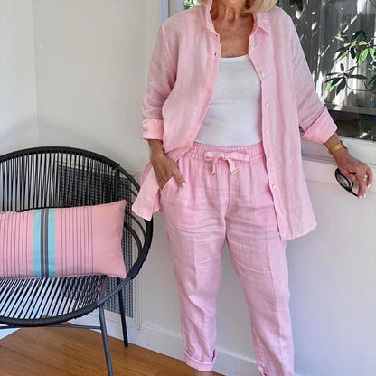 Myrna | Women's set with blouse and trousers - Retail Flare