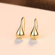 Sterling Silver Waterdrop Drop Earrings for Women – Elegant Fine Jewelry