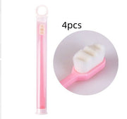 Ultra - fine Toothbrush Super Soft Bristle Deep Cleaning Brush Portable For Oral Care Tools Teeth Care Oral Cleaning Travel