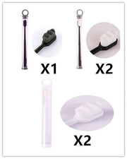 Ultra - fine Toothbrush Super Soft Bristle Deep Cleaning Brush Portable For Oral Care Tools Teeth Care Oral Cleaning Travel