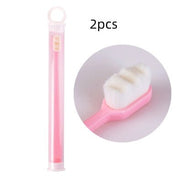 Ultra - fine Toothbrush Super Soft Bristle Deep Cleaning Brush Portable For Oral Care Tools Teeth Care Oral Cleaning Travel