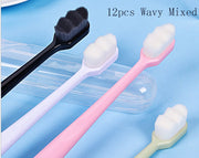 Ultra - fine Toothbrush Super Soft Bristle Deep Cleaning Brush Portable For Oral Care Tools Teeth Care Oral Cleaning Travel