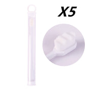 Ultra - fine Toothbrush Super Soft Bristle Deep Cleaning Brush Portable For Oral Care Tools Teeth Care Oral Cleaning Travel