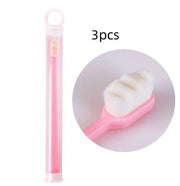 Ultra - fine Toothbrush Super Soft Bristle Deep Cleaning Brush Portable For Oral Care Tools Teeth Care Oral Cleaning Travel