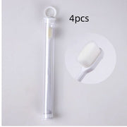 Ultra - fine Toothbrush Super Soft Bristle Deep Cleaning Brush Portable For Oral Care Tools Teeth Care Oral Cleaning Travel