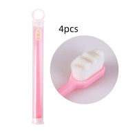 Ultra - fine Toothbrush Super Soft Bristle Deep Cleaning Brush Portable For Oral Care Tools Teeth Care Oral Cleaning Travel
