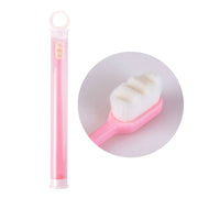 Ultra - fine Toothbrush Super Soft Bristle Deep Cleaning Brush Portable For Oral Care Tools Teeth Care Oral Cleaning Travel