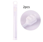 Ultra - fine Toothbrush Super Soft Bristle Deep Cleaning Brush Portable For Oral Care Tools Teeth Care Oral Cleaning Travel