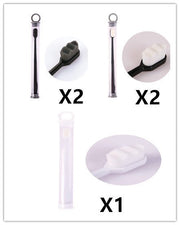 Ultra - fine Toothbrush Super Soft Bristle Deep Cleaning Brush Portable For Oral Care Tools Teeth Care Oral Cleaning Travel